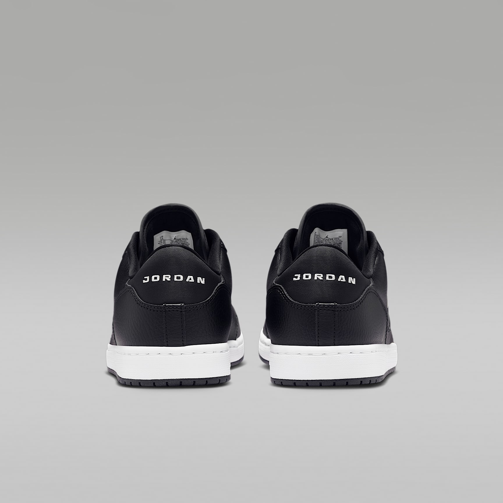 Jordan Court Connect Low Herrenschuhe – Schwarz/Weiß