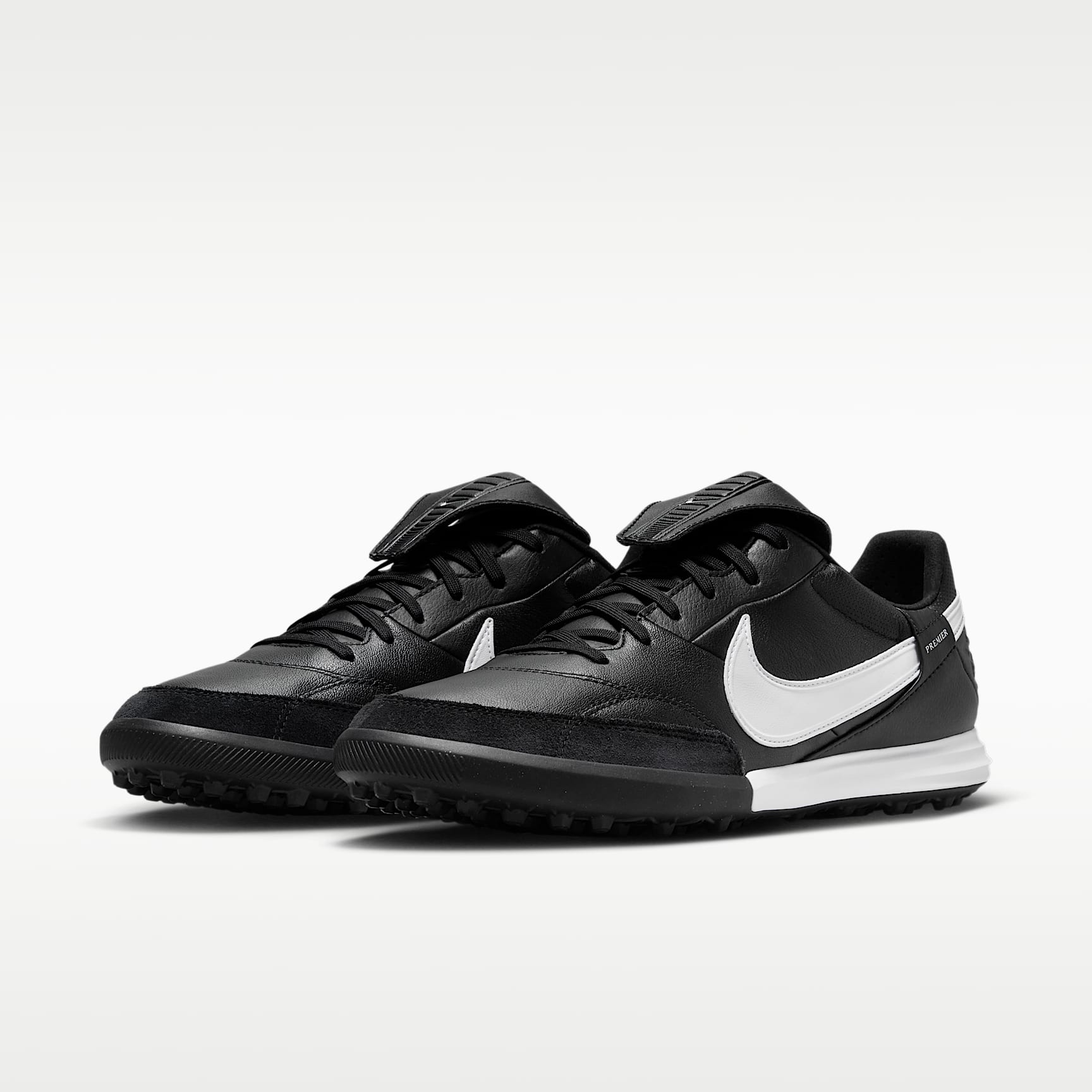 Nike Premier 3 TF Low-Top Fußballschuh – Schwarz/Weiß