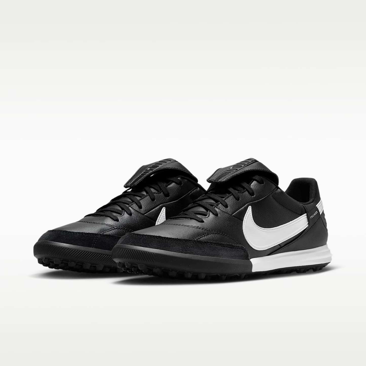 Nike Premier 3 TF Low-Top Fußballschuh – Schwarz/Weiß