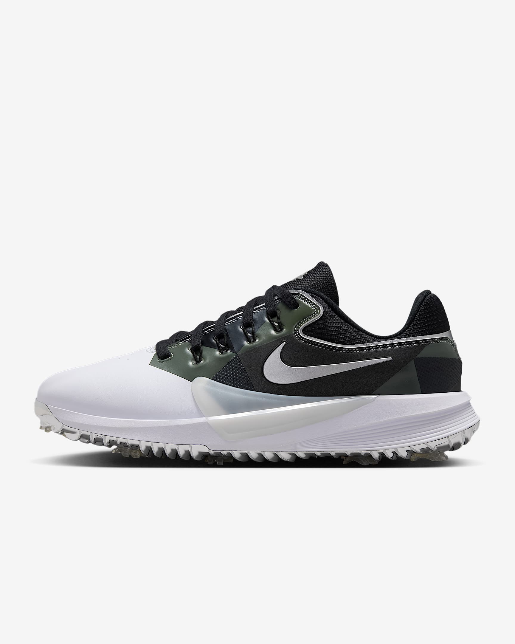 Nike Victory Pro 4 Golfschuh – Weiß/Metallic Silver/Fir/Schwarz