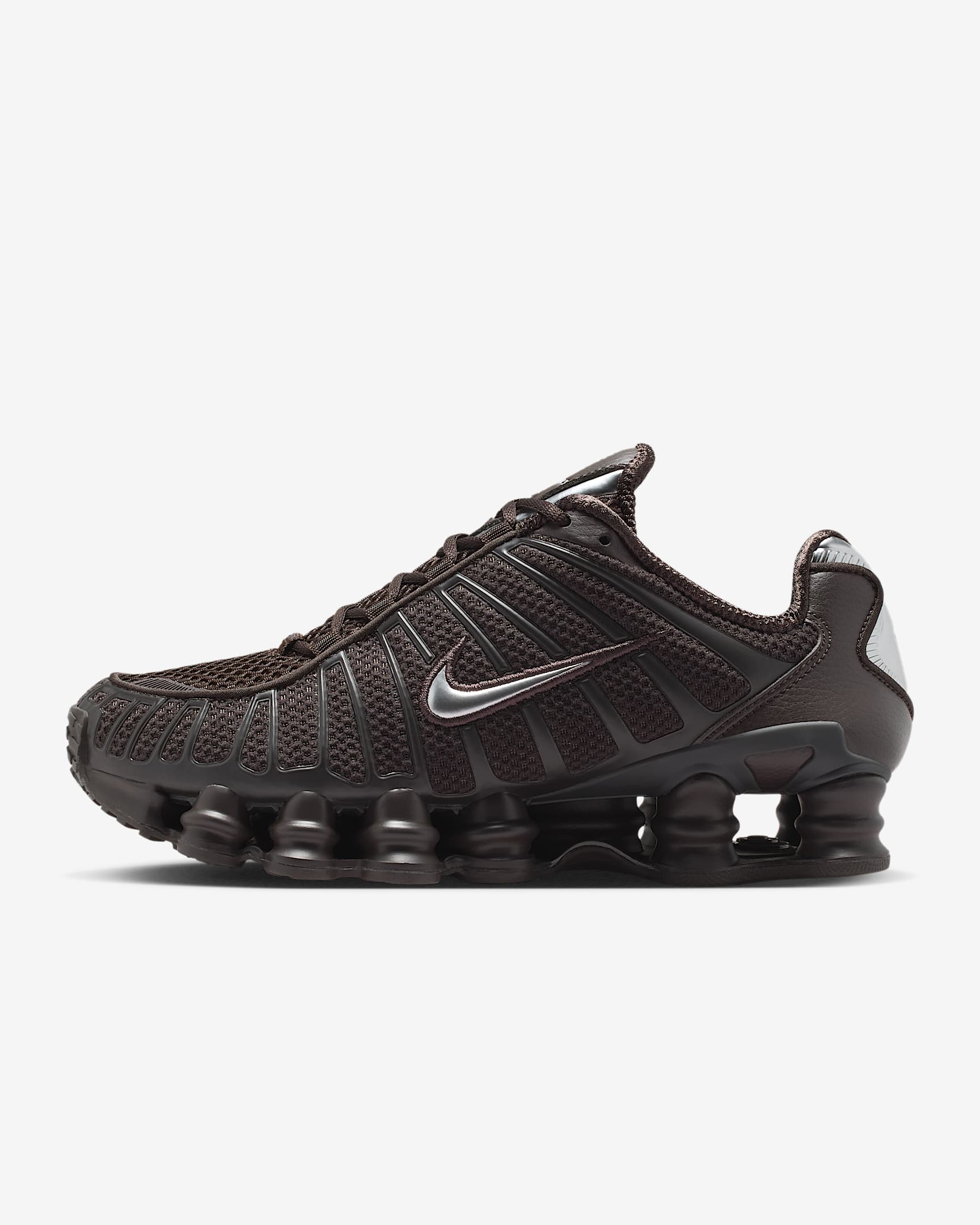 Nike Shox TL Schuh (Damen) – Velvet Brown/Metallic Silver