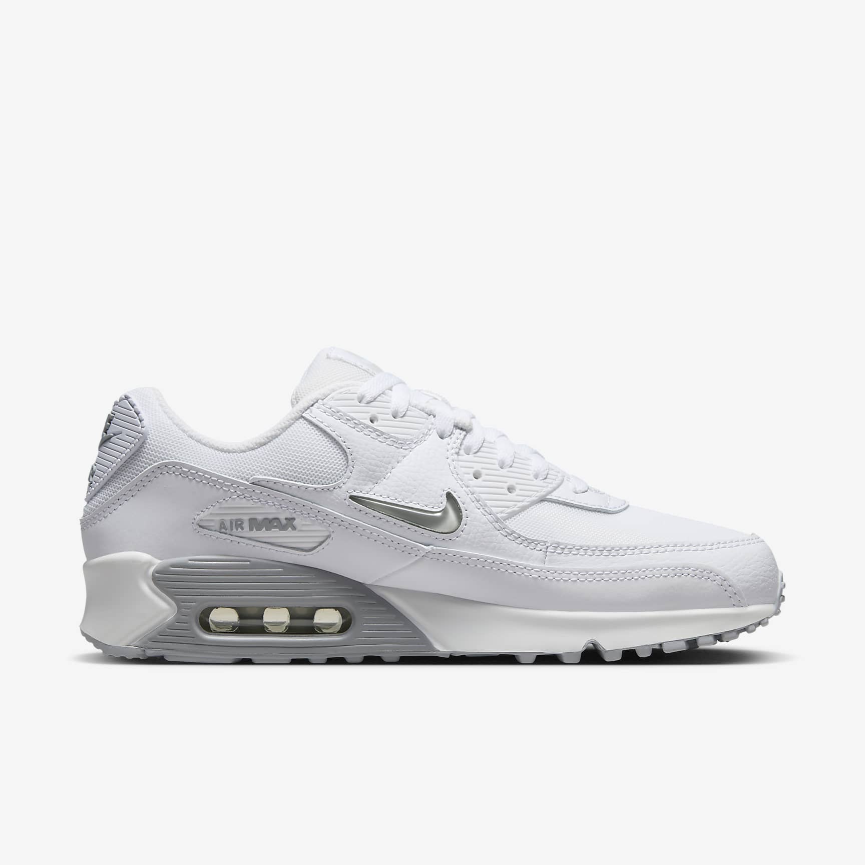 Nike Air Max 90 Schuh (Herren) – Weiß/Light Smoke Grey/Photon Dust