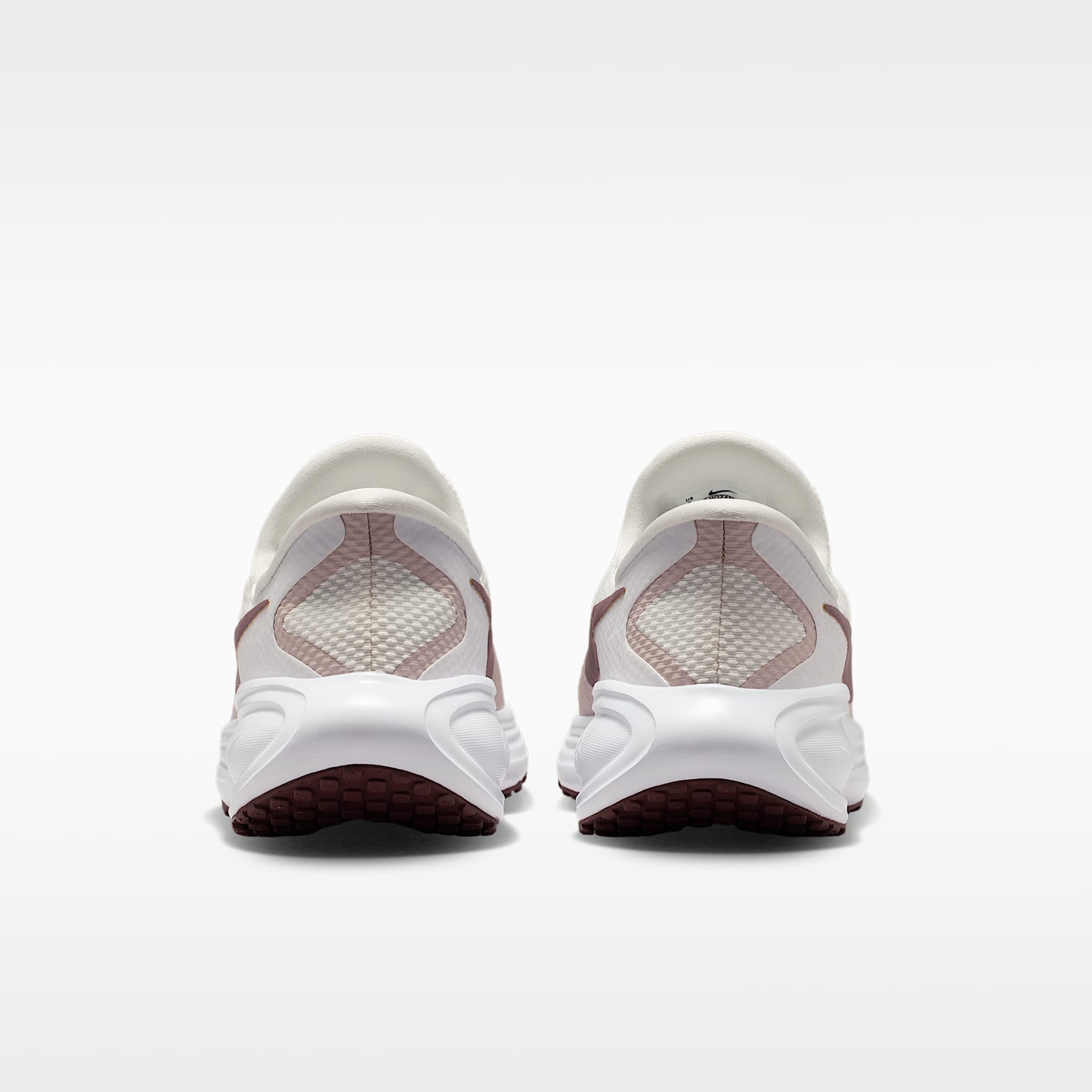 Nike Revolution 8 EasyOn Straßenlaufschuh (Damen) – Phantom/Weiß/Silt Red/Tattoo