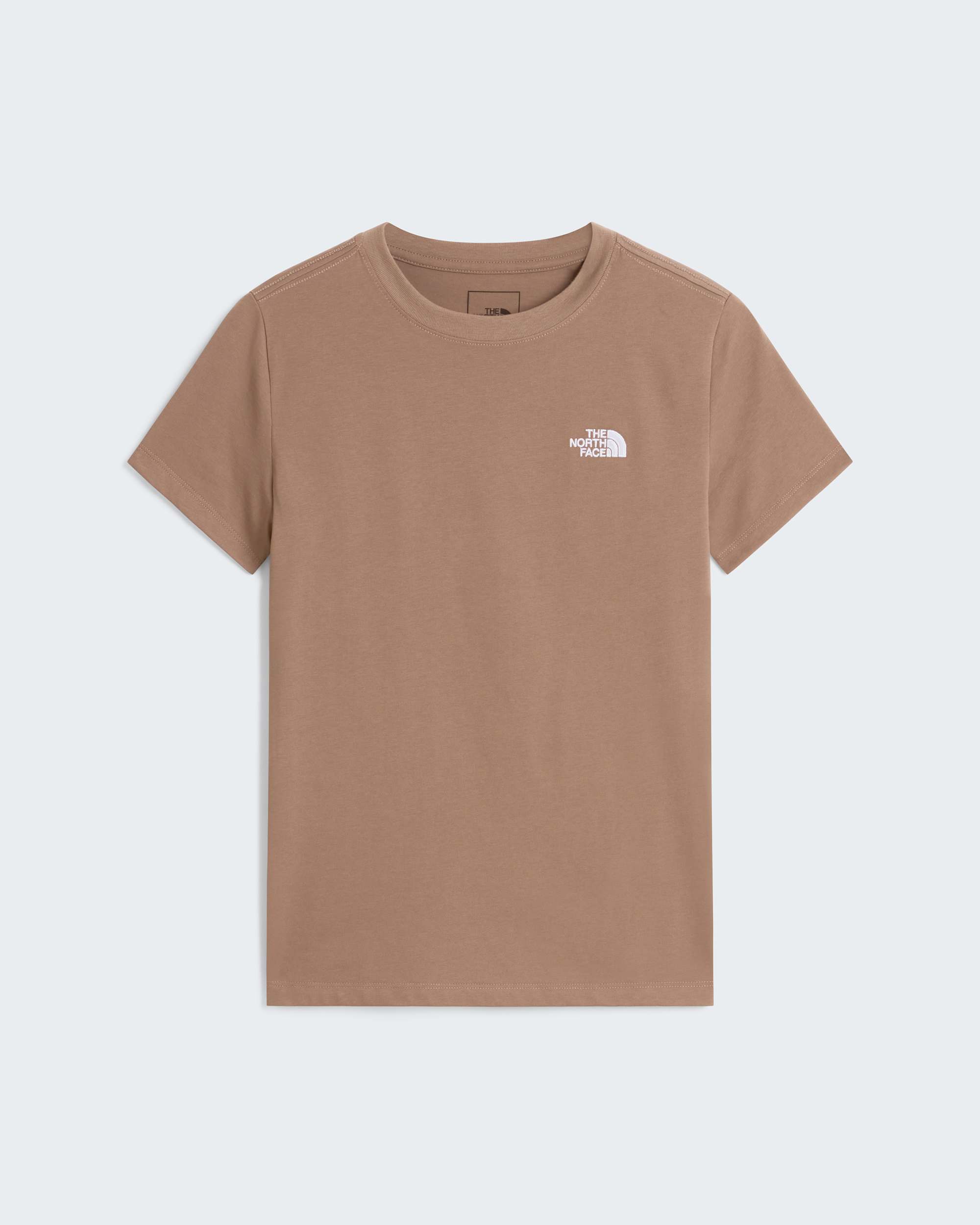 Evolution Simple Dome schmal geschnittenes T-Shirt für Damen – Garnet