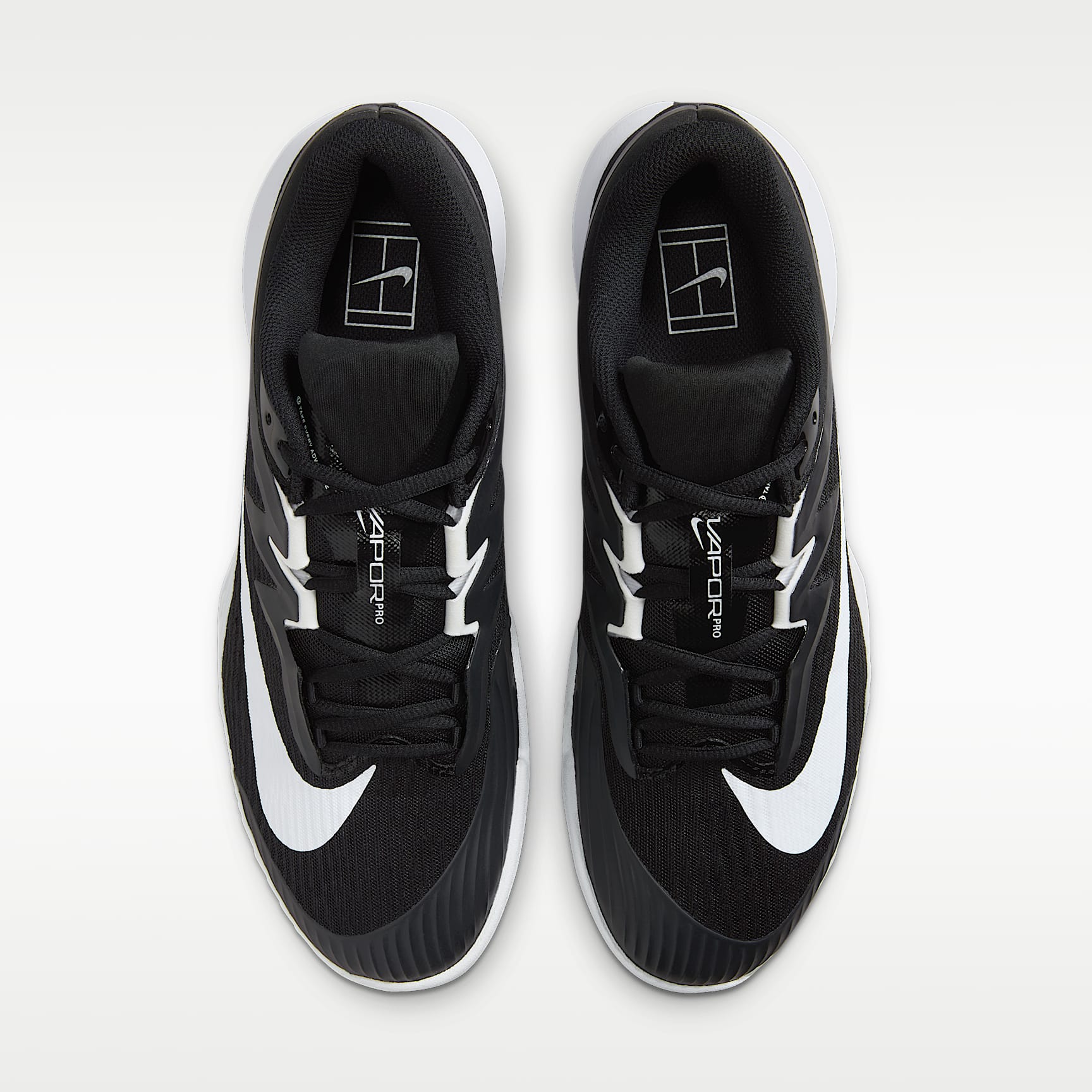 Nike Vapor Pro 3 Tennisschuh für Hartplätze (Herren) – Schwarz/Weiß