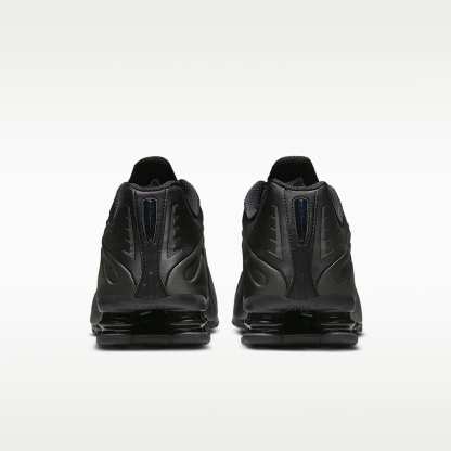 Nike Shox R4 Schuh (Herren) – Schwarz/Schwarz/Bright Crimson/Schwarz