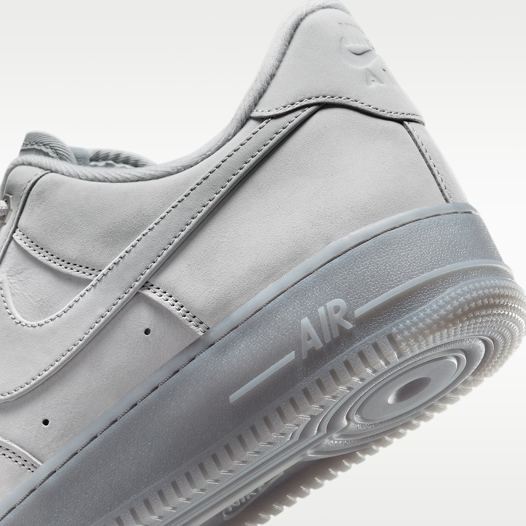 Nike Air Force 1 '07 WB Schuh (Herren) – Wolf Grey/Schwarz/Wolf Grey