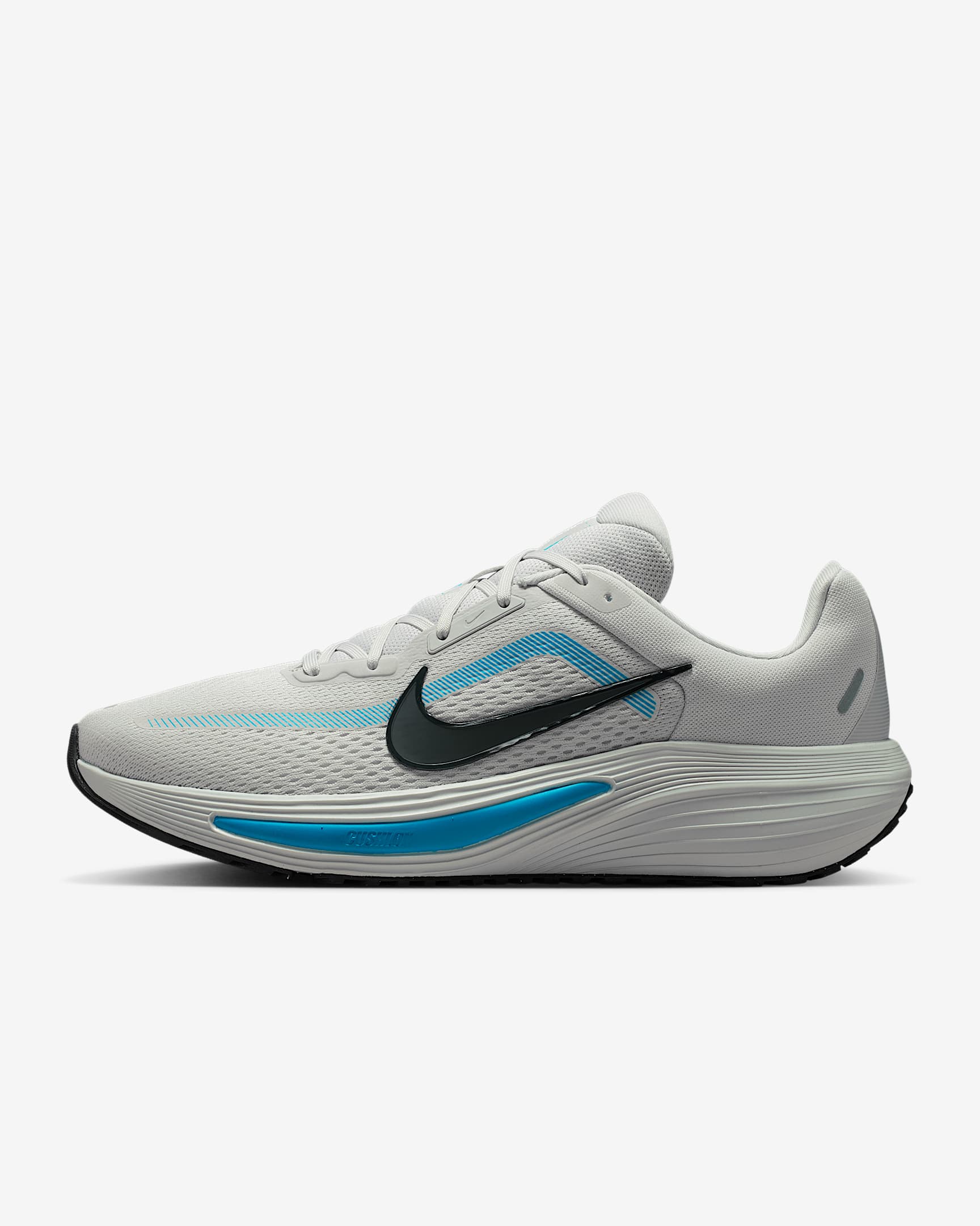 Nike Quest 7 Straßenlaufschuhe (Herren) – Vast Grey/Light Current Blue/Off White/Anthracite