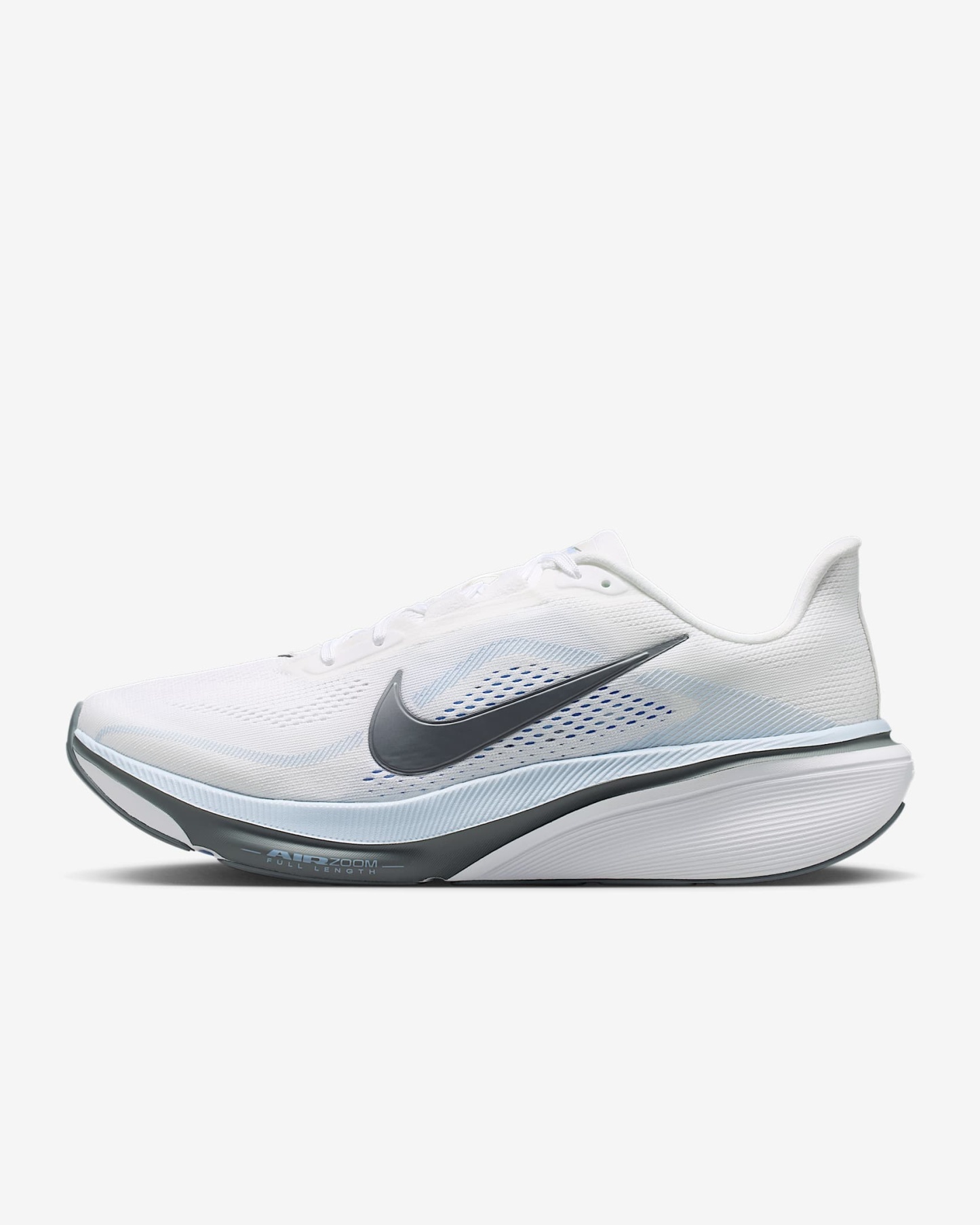 Nike Pegasus 42 Straßenlaufschuh (Herren) – Weiß/Grey Fog/Aluminum/Cool Grey