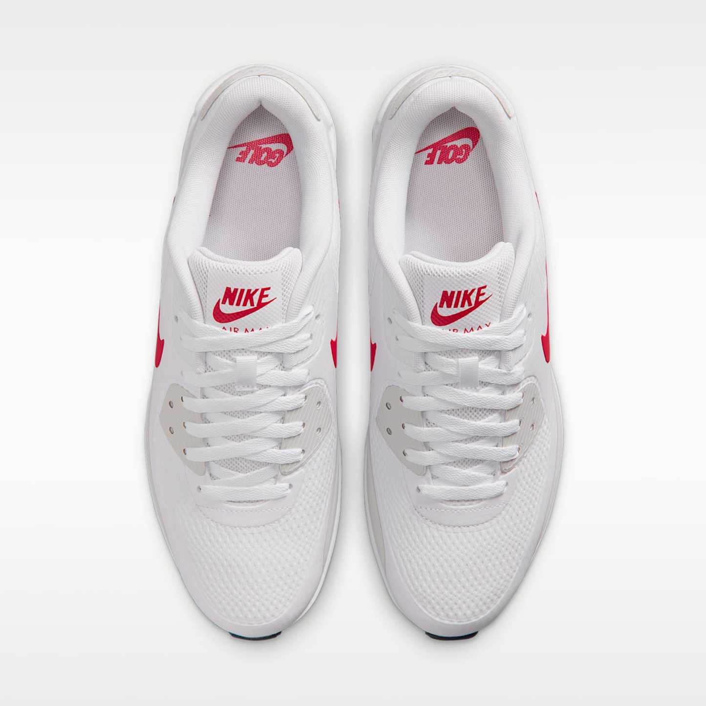 Nike Air Max 90 G Golfschuh – Weiß/Photon Dust/Midnight Navy/Fire Red