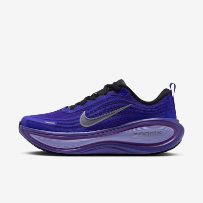 Nike Vomero Plus Straßenlaufschuh (Damen) – Schwarz/Persian Violet/Vivid Violet/Metallic Silver