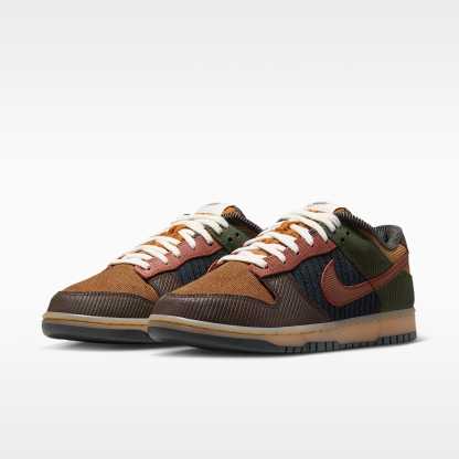 Nike Dunk Low Retro Premium Schuh (Herren) – Light British Tan/Cargo Khaki/Baroque Brown/Cinnamon