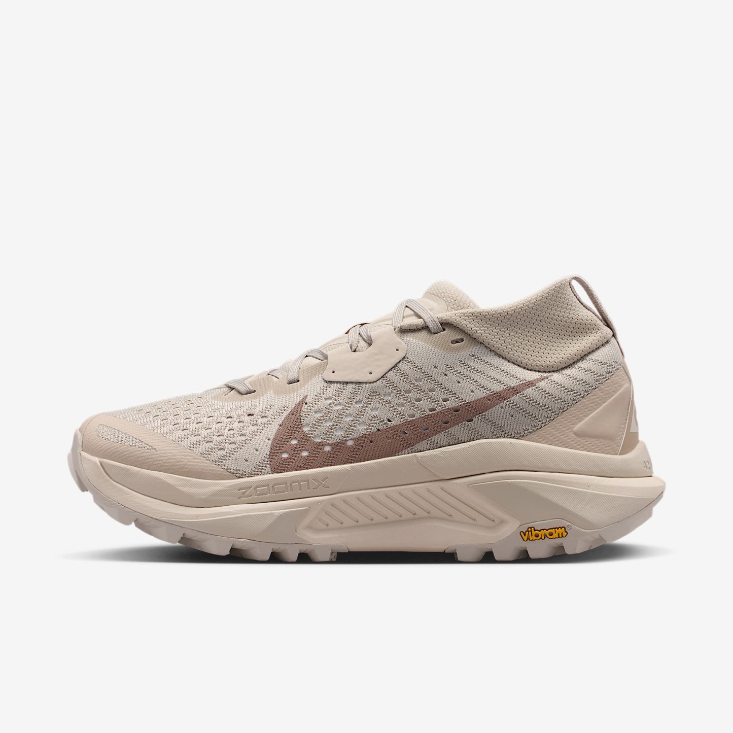 ACG Zegama Trail Traillaufschuh (Damen) – Cream II/Safety Orange/Light Orewood Brown
