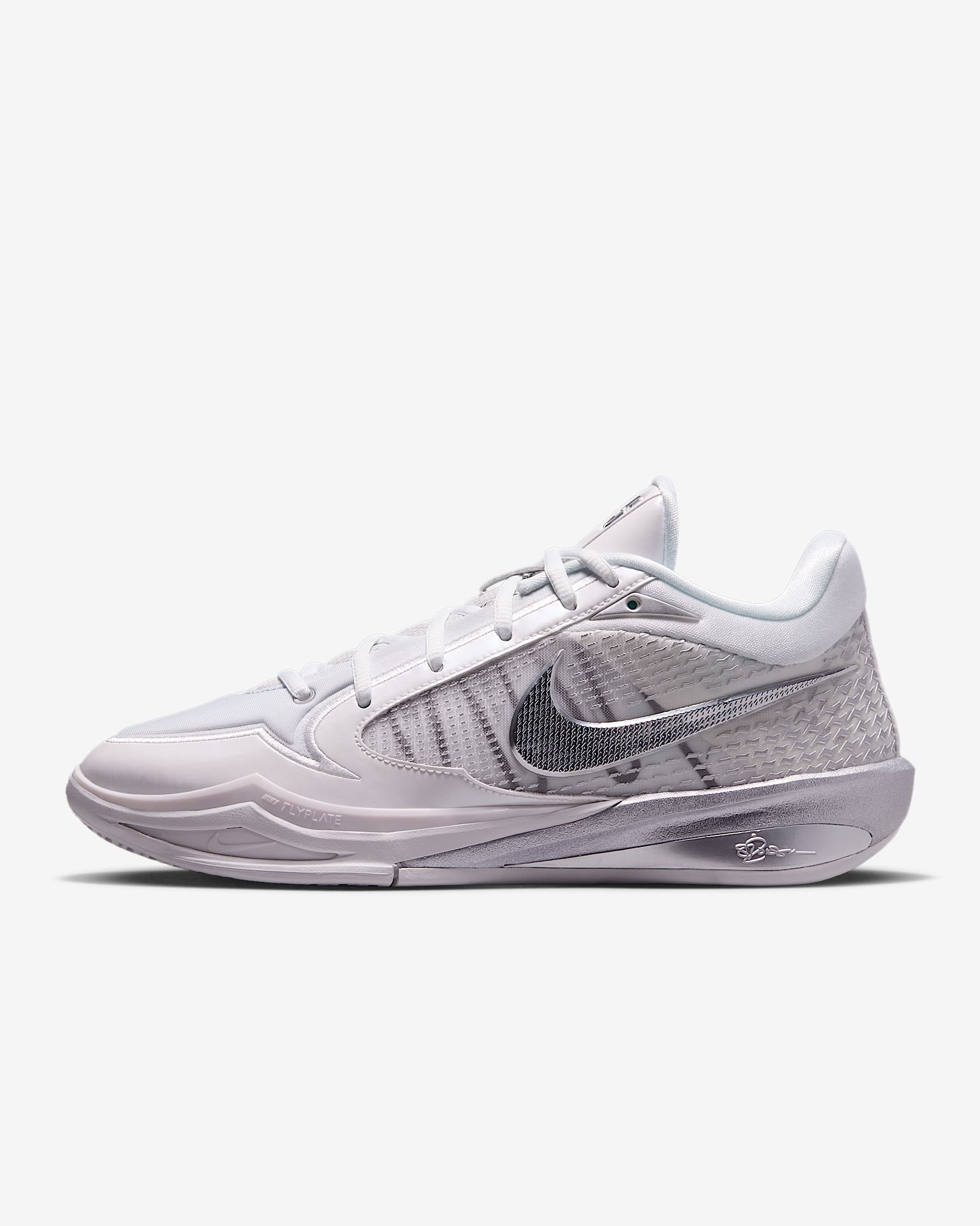 Sabrina 4 Basketballschuh – Summit White/Schwarz/Metallic Silver
