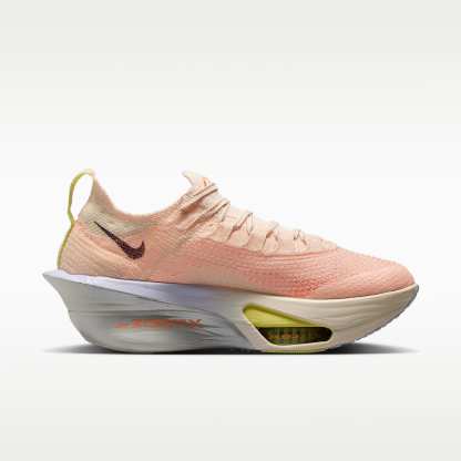 Nike Alphafly 3 Damen-Straßenlaufschuh für Wettkämpfe – Chalk/Hyper Crimson/Fennel/Purple Dynasty