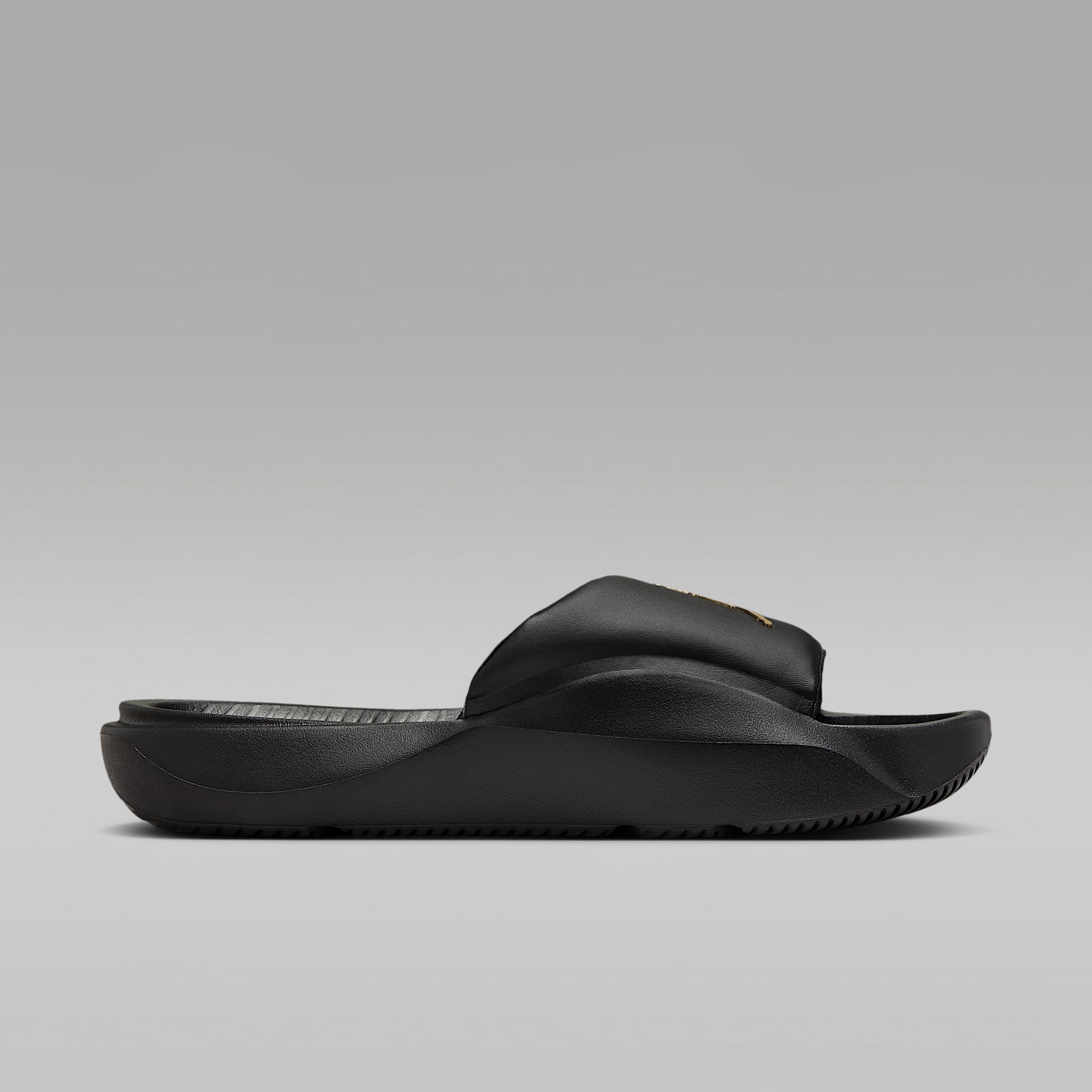 Jordan Franchise Slides – Schwarz/Metallic Gold