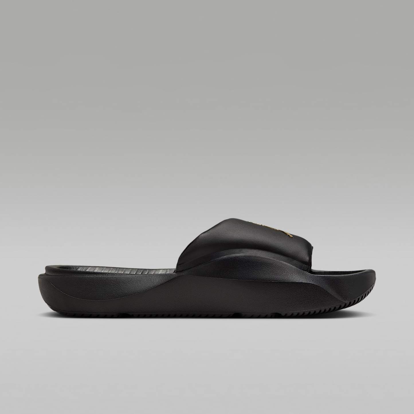 Jordan Franchise Slides – Schwarz/Metallic Gold
