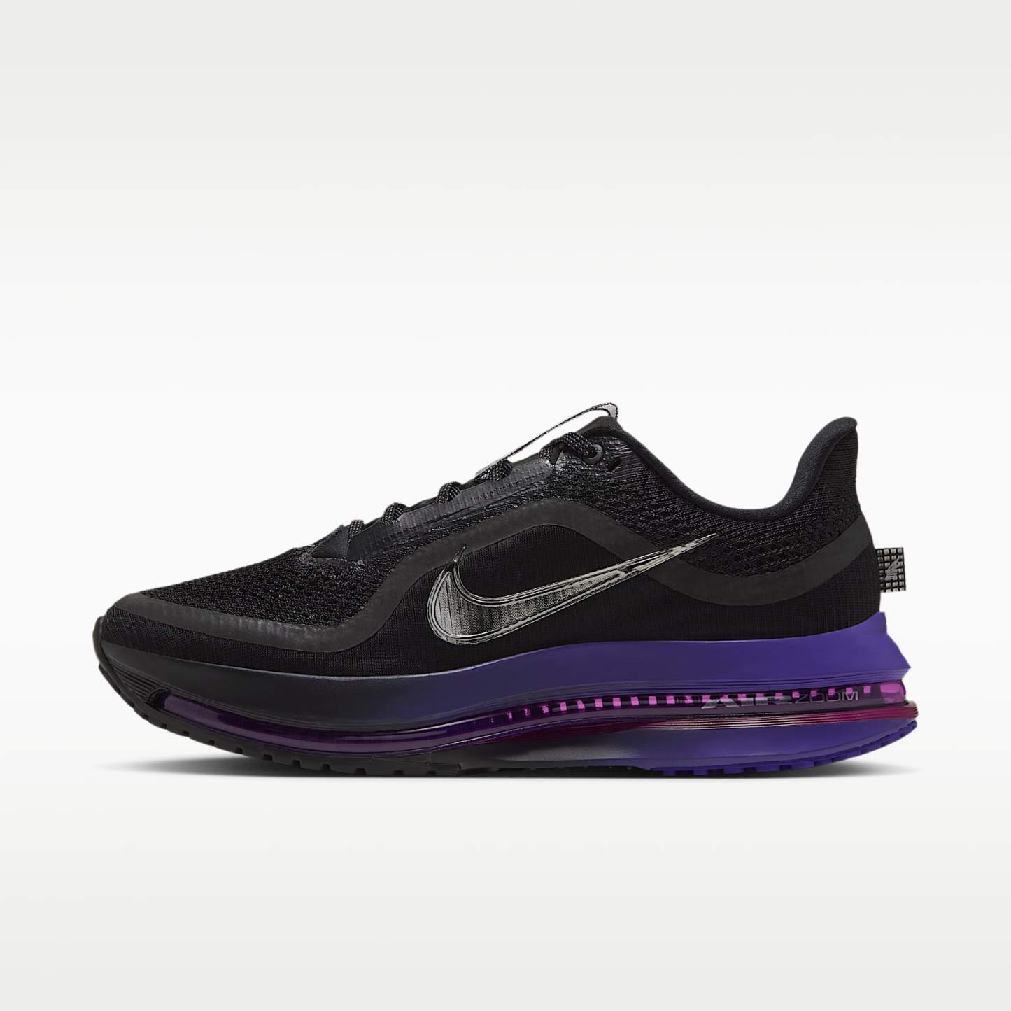 Nike Pegasus Premium Straßenlaufschuh (Damen) – Schwarz/Dark Concord/True Berry/Metallic Silver