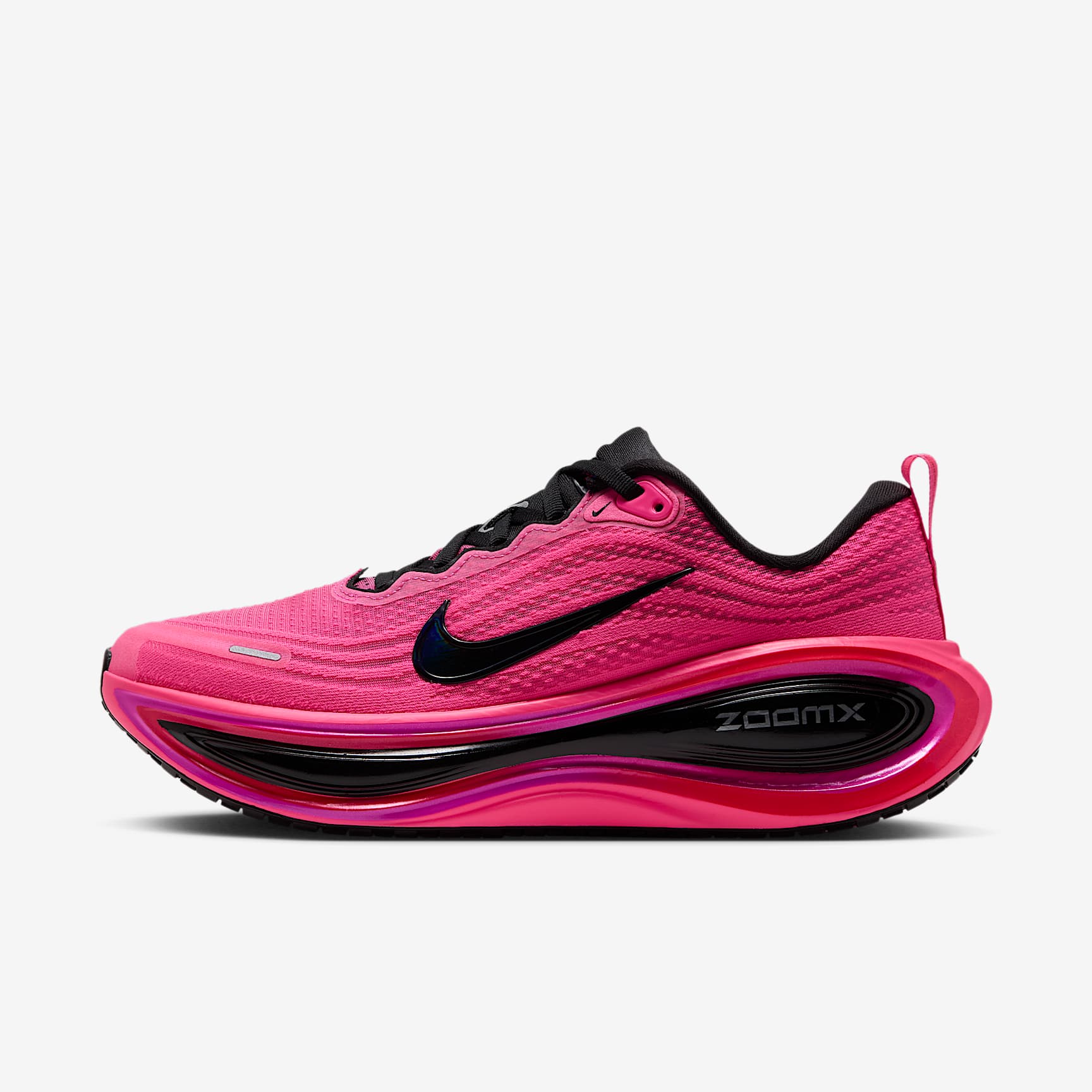 Nike Vomero Plus Straßenlaufschuh (Damen) – Schwarz/Hyper Pink/Fuchsia Blast/Schwarz