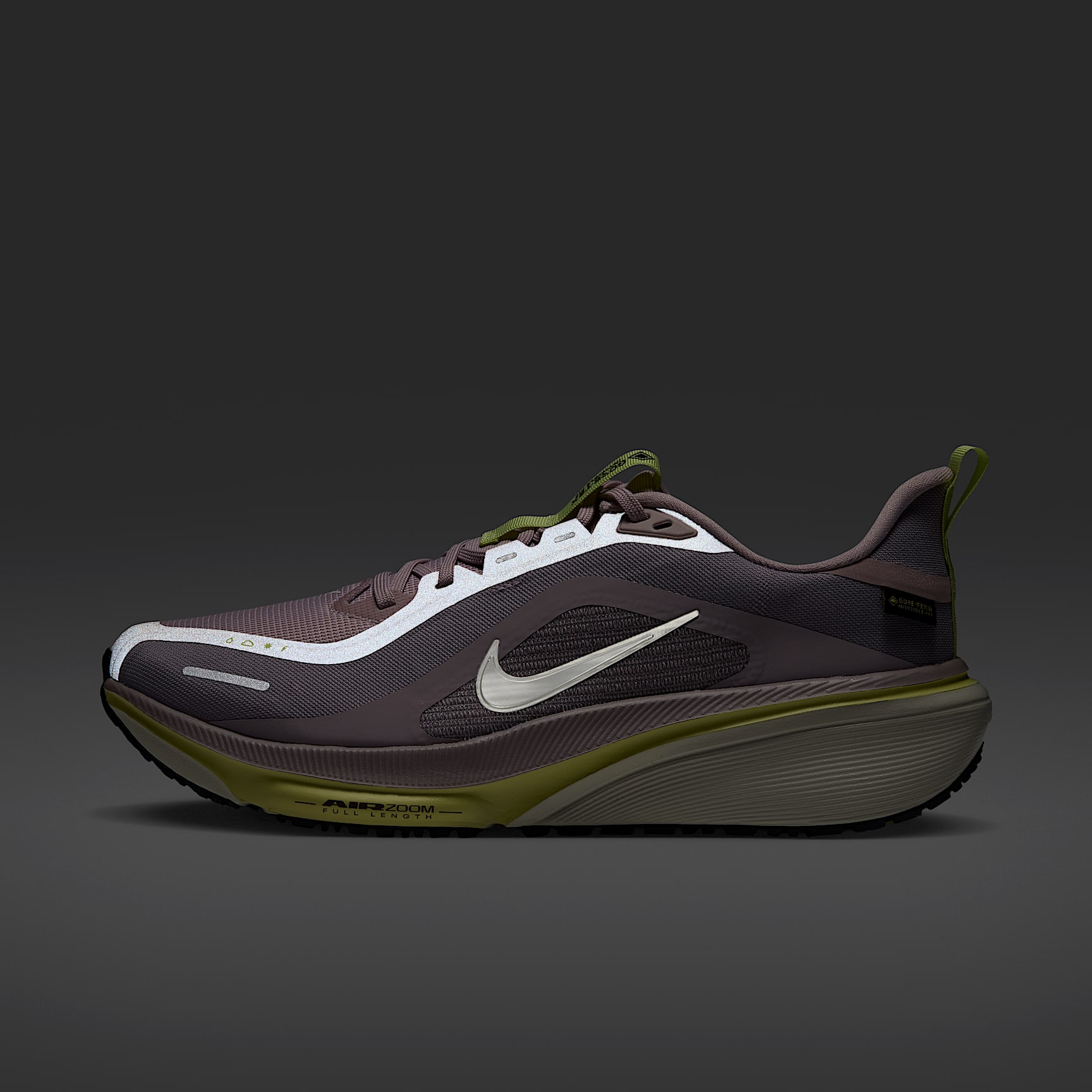 Nike Pegasus 42 GORE-TEX wasserdichter Straßenlaufschuh (Damen) – Particle Rose/Silver Lilac/Fennel/Sail