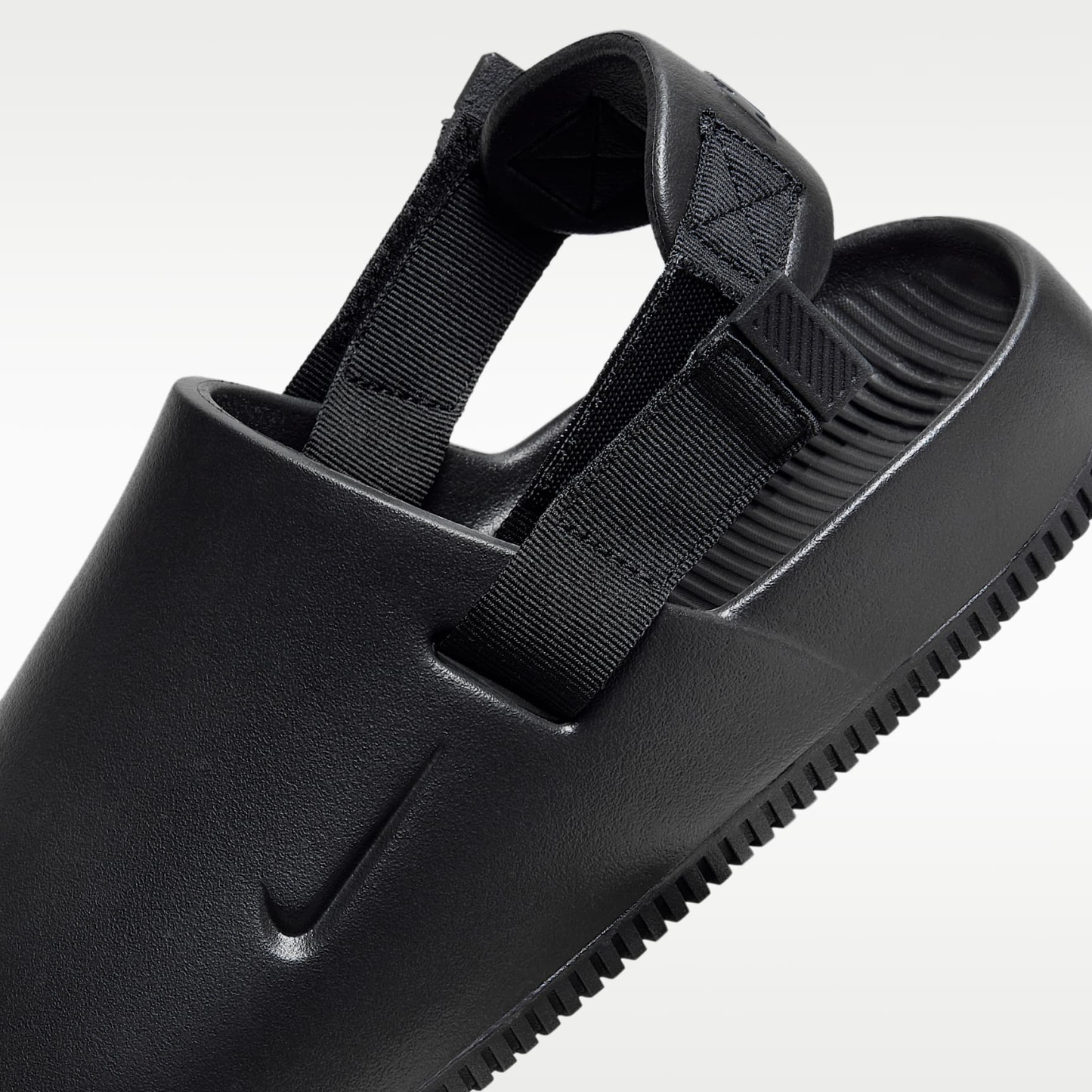 Nike Calm Herren-Mules – Schwarz/Schwarz