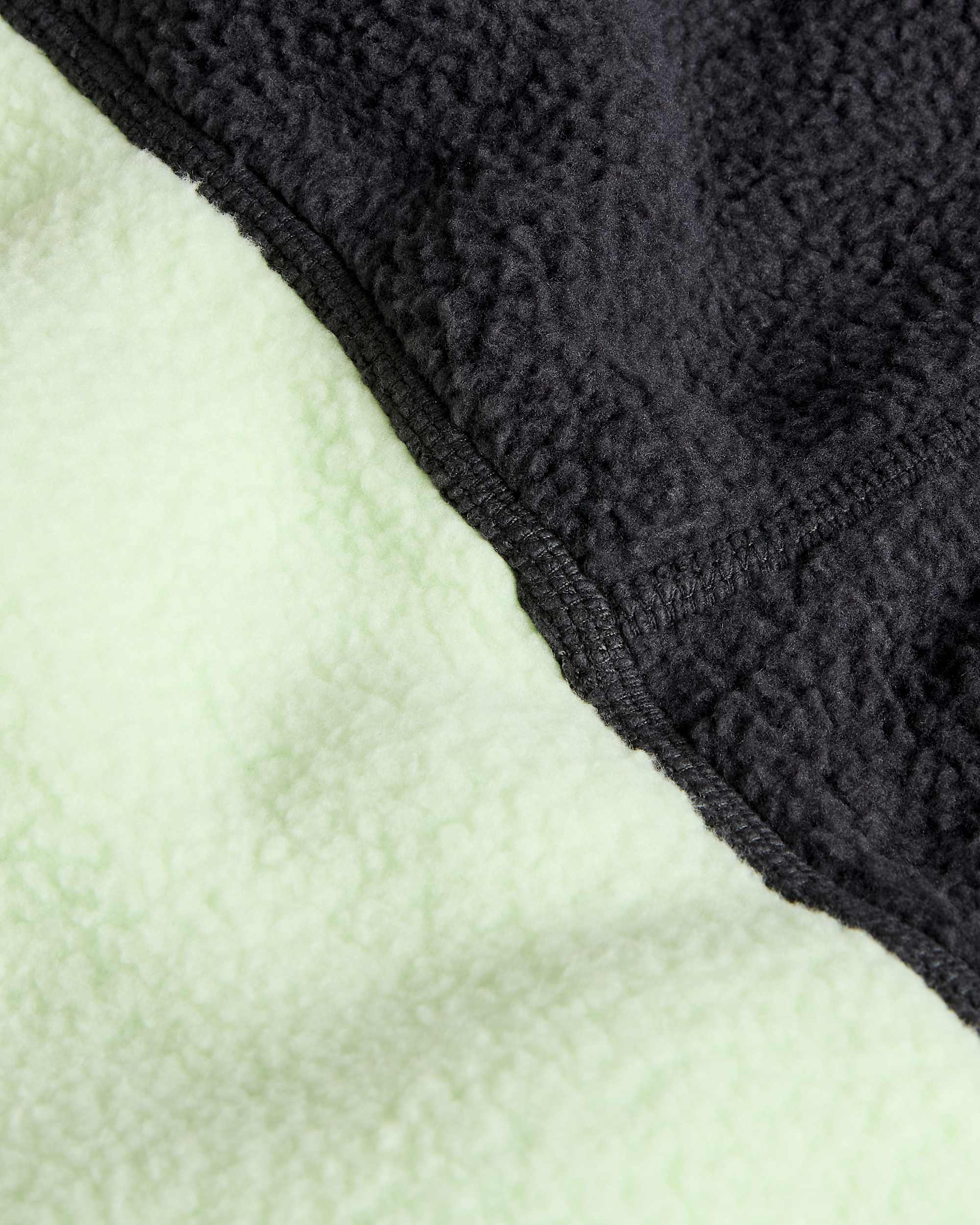NSE Mask Fleecejacke für Herren – Calcified Lime-Anthracite Grey