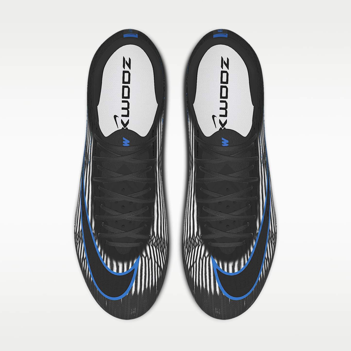 Nike Mercurial Superfly 11 Elite By You personalisierbarer Low-Top-Fußballschuh für Kunstrasen – Schwarz/Schwarz [4172670494]