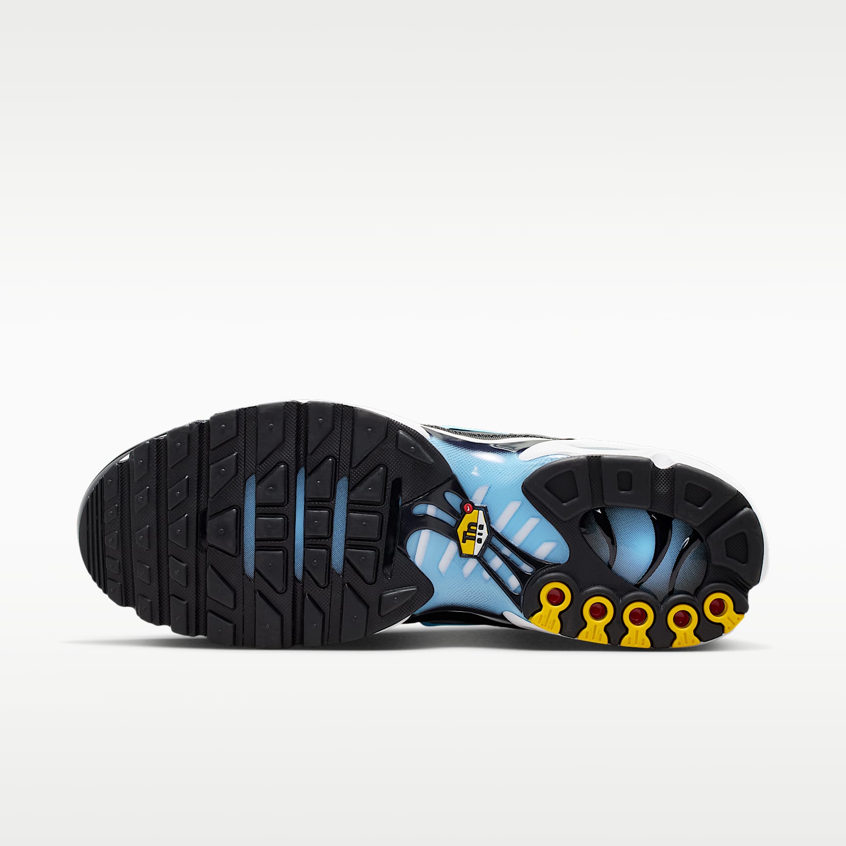 Nike Air Max Plus Schuh (Herren) – Schwarz/Light Smoke Grey/Weiß/Football Blue