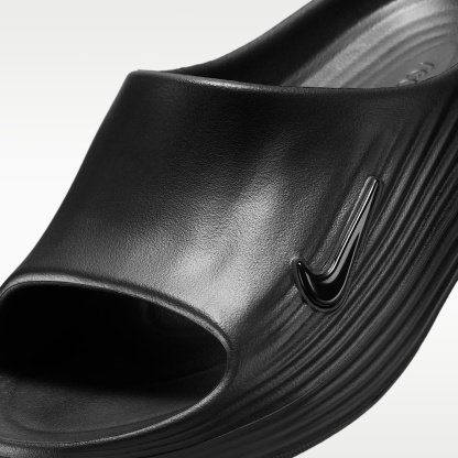 Nike ReactX Rejuven8 Slides (Damen) – Schwarz/Schwarz/Schwarz