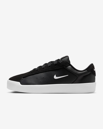Nike Court Heritage Damenschuh – Schwarz/Schwarz/Weiß