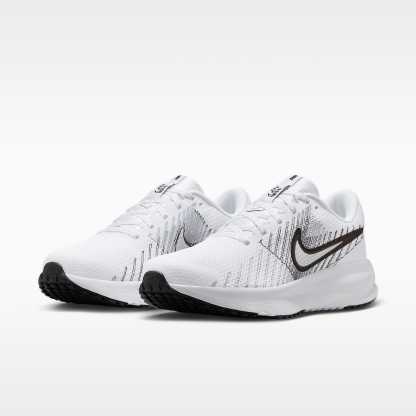Nike Run Defy Straßenlaufschuh (Damen) – Weiß/Smoke Grey/Schwarz
