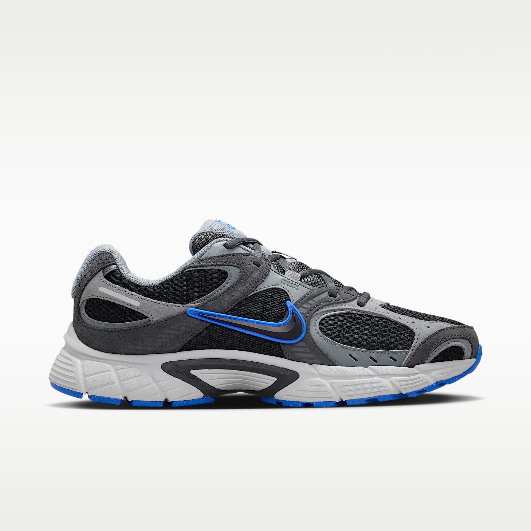 Nike V5 RNR Suede Schuh (Herren) – Smoke Grey/Anthracite/Racer Blue/Schwarz