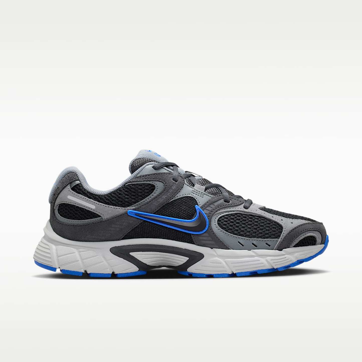 Nike V5 RNR Suede Schuh (Herren) – Smoke Grey/Anthracite/Racer Blue/Schwarz