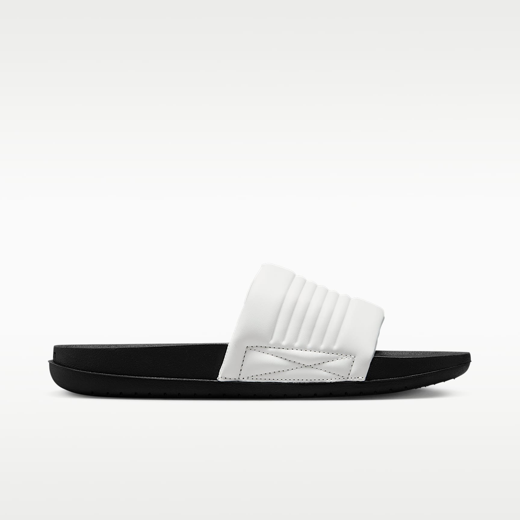 Nike Offcourt Adjust Herren-Slides – Summit White/Schwarz/Summit White