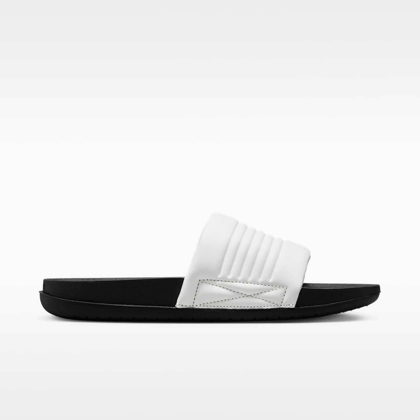 Nike Offcourt Adjust Herren-Slides – Summit White/Schwarz/Summit White