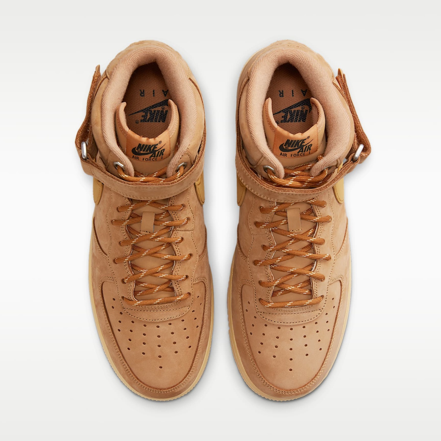 Nike Air Force 1 Mid '07 Herrenschuh – Flax/Gum Light Brown/Schwarz/Wheat