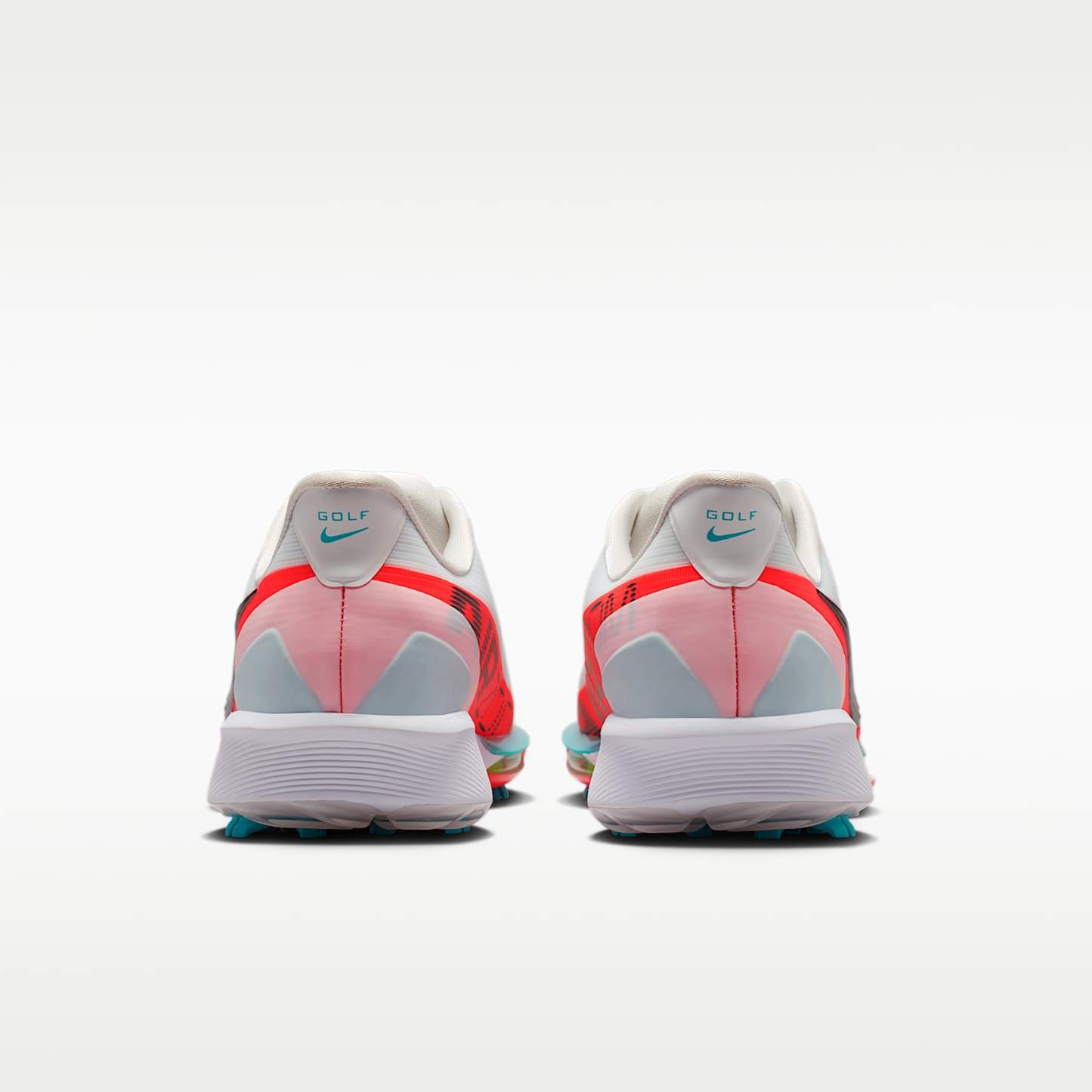 Nike NEXT% TOUR 3 Golfschuh – Summit White/Bright Crimson/Dusty Cactus/Schwarz