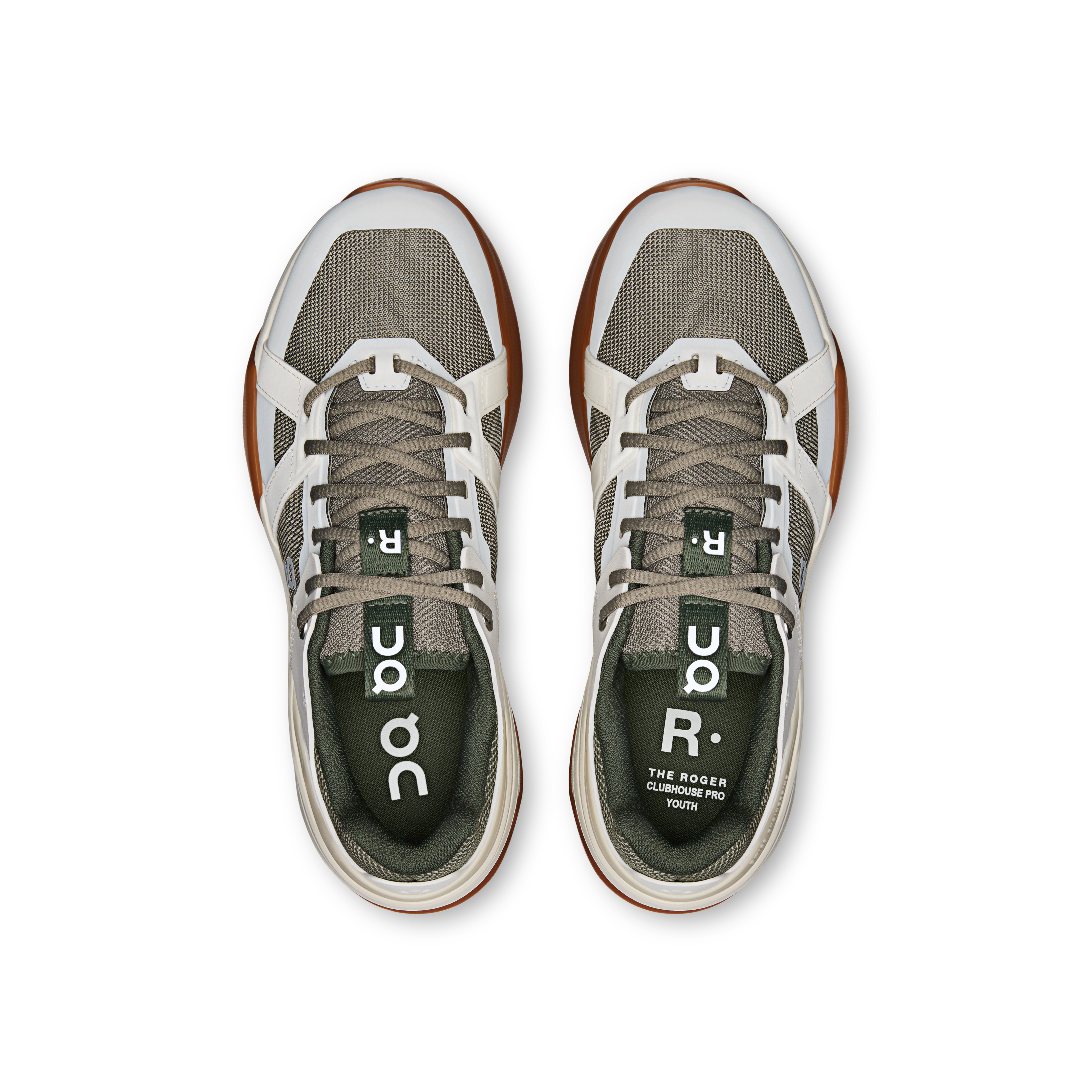 THE ROGER Clubhouse Pro Youth – Ivory | Olive