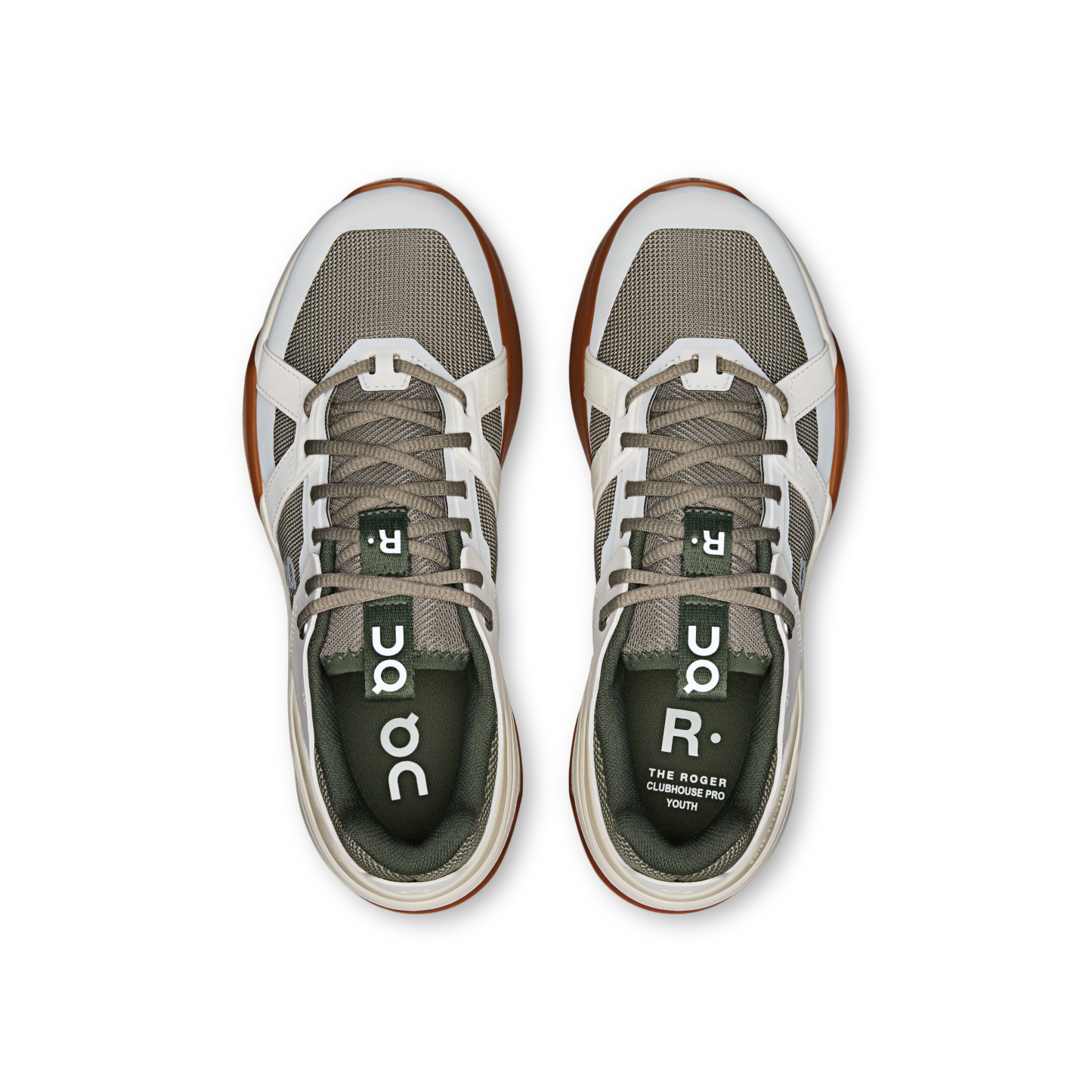 THE ROGER Clubhouse Pro Youth – Ivory | Olive
