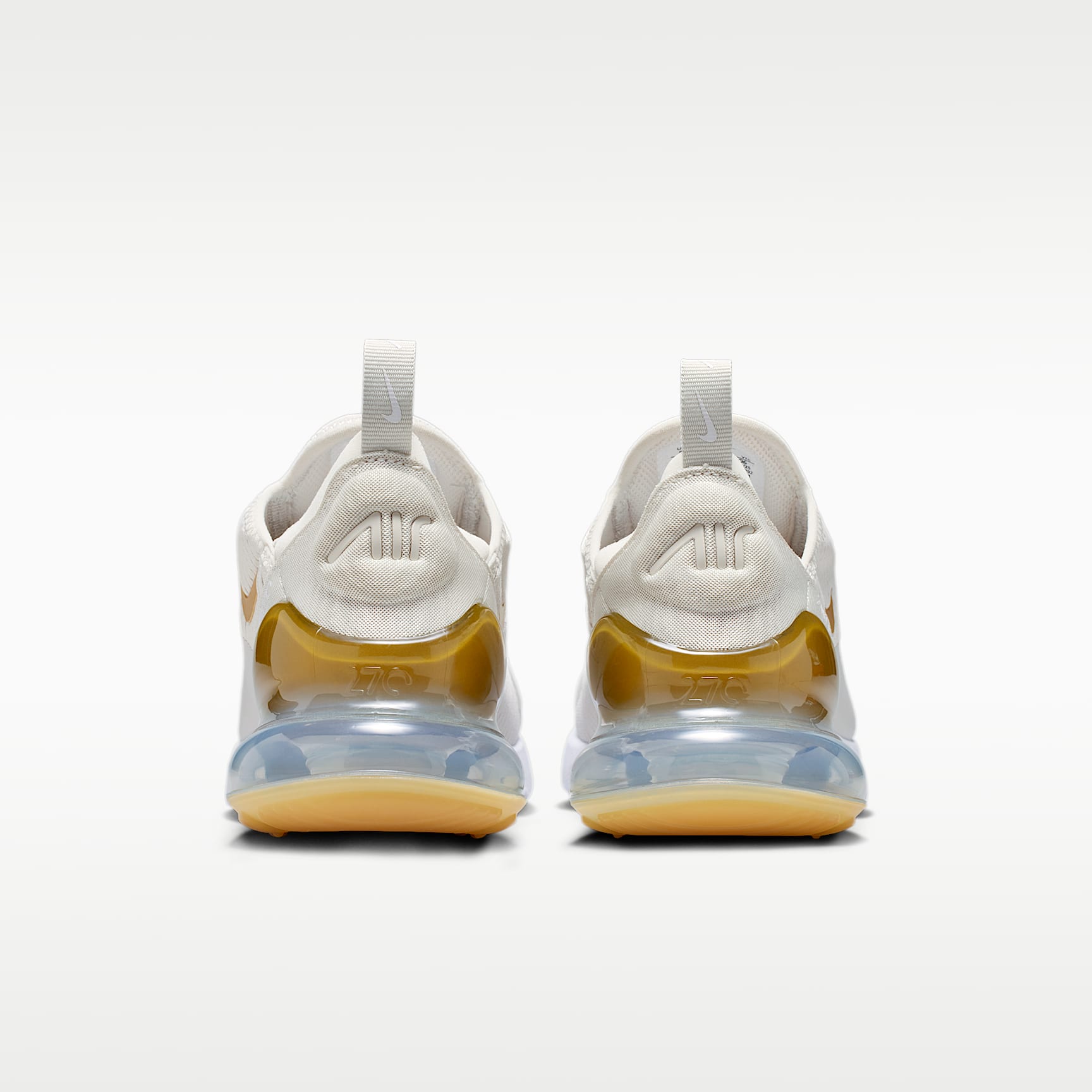 Nike Air Max 270 Damenschuh – Light Bone/Weiß/Metallic Gold