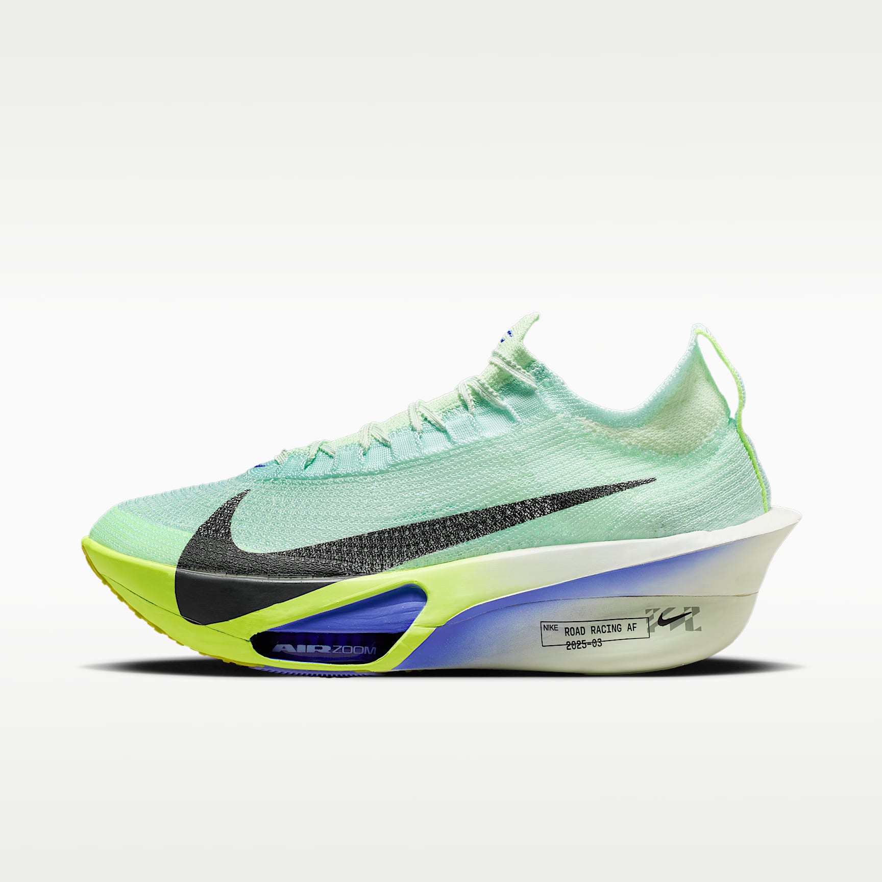 Nike Alphafly 3 Herren-Straßenlaufschuh für Wettkämpfe – Barely Green/Volt Tint/Volt Ice/Black Spruce