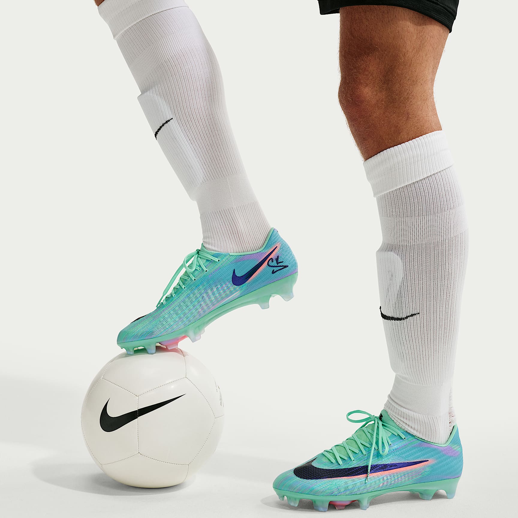 Nike Mercurial Superfly 11 Elite „Sam Kerr“ Low-Top-Fußballschuh für normalen Rasen – Green Glow/Fuchsia Dream/Lagoon Pulse/Schwarz