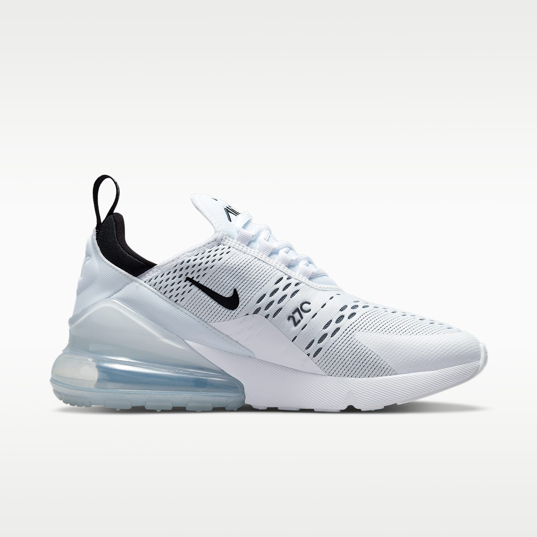 Nike Air Max 270 Damenschuh – Weiß/Weiß/Schwarz