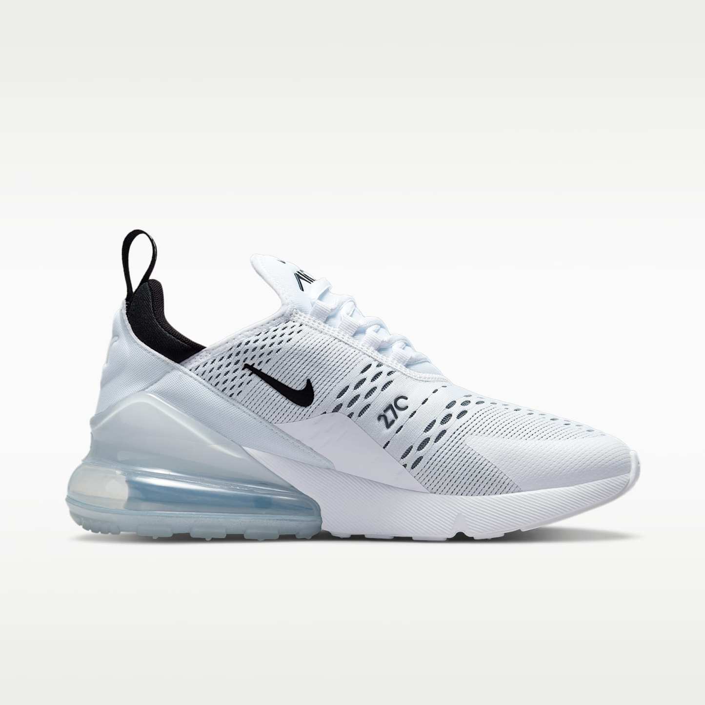 Nike Air Max 270 Damenschuh – Weiß/Weiß/Schwarz