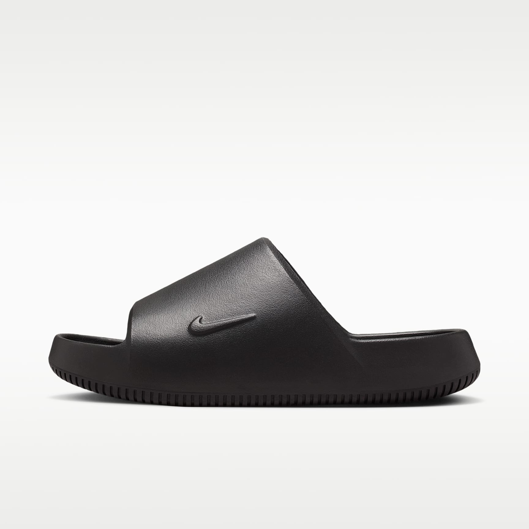 Nike Calm 2.0 Slides (Herren) – Schwarz/Schwarz/Schwarz