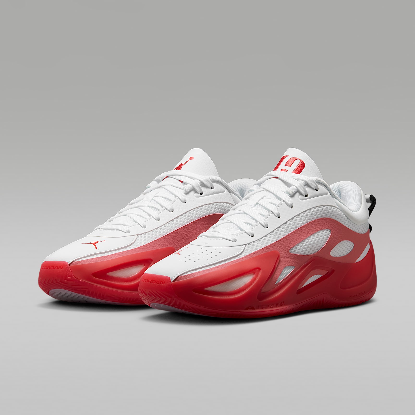 Jordan Heir Series 2 "Seafoam" Basketballschuh – Weiß/Desert Berry/Track Red