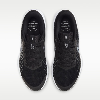 Nike Run Defy Straßenlaufschuh (Damen) – Schwarz/Wolf Grey/Weiß
