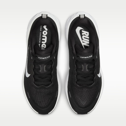 Nike Vomero Plus Straßenlaufschuh (Damen) – Schwarz/Cool Grey/Metallic Dark Grey/Weiß