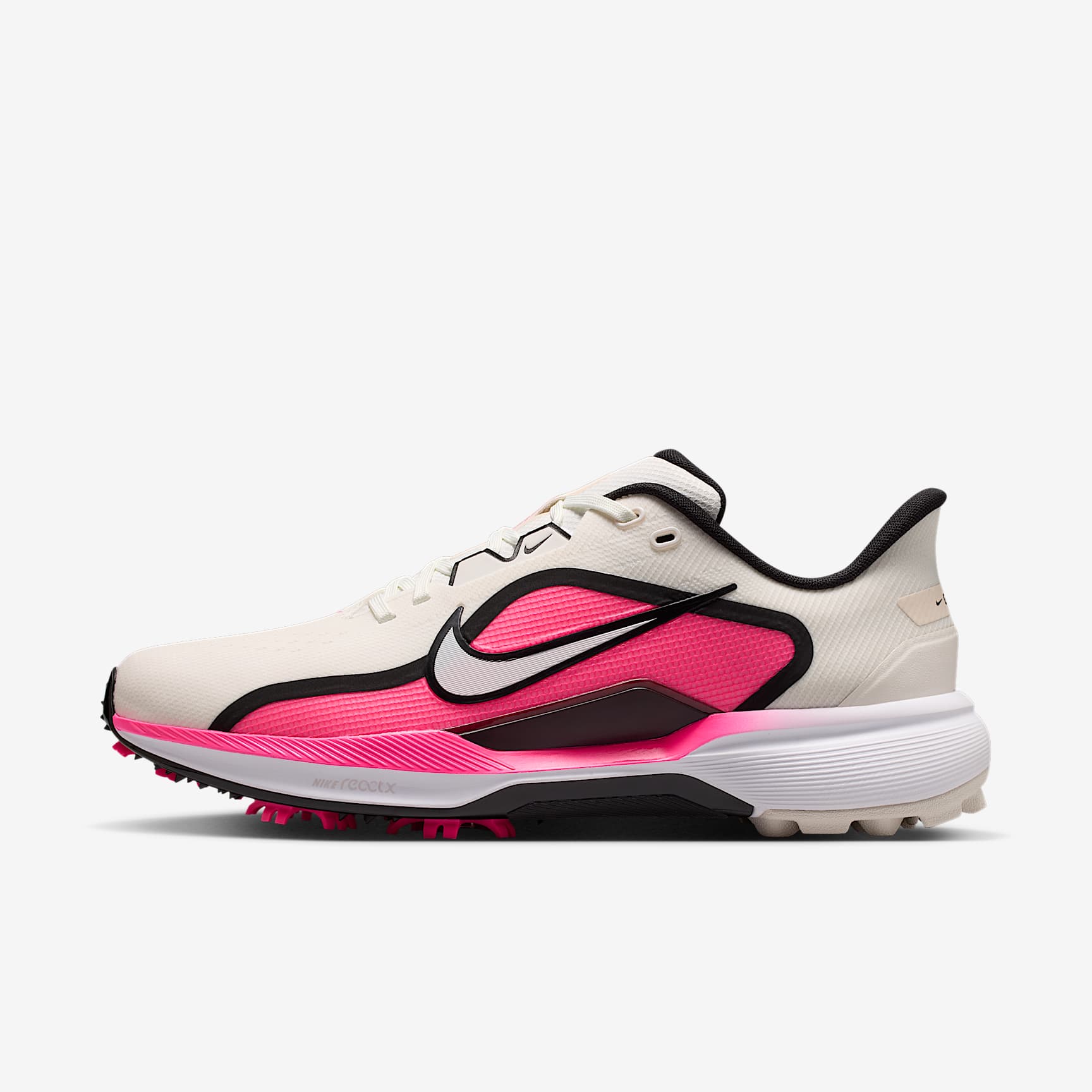 Nike Pegasus 1 G Golfschuh – Sail/Hyper Pink/Schwarz