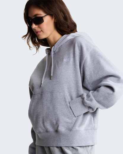 TNF™ Essential Simple Dome Boxy Oversized Hoodie Damen – TNF Pale Grey Heather